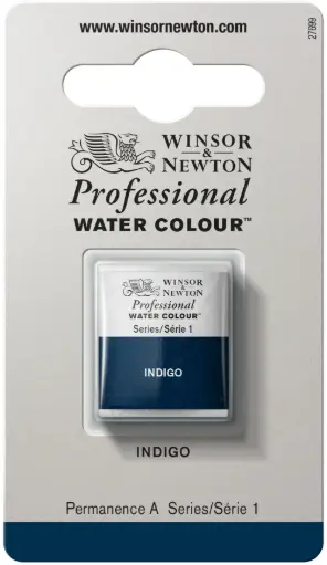 [0101322] w&n professional watercolour h/pan indigo - serie 1
