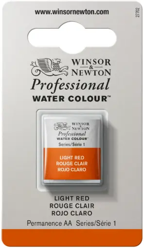 [0101362] w&n professional watercolour h/pan light red - serie 1