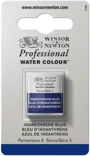 [0101321] w&n professional watercolour h/pan inth'rine.blue - serie 3