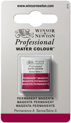 [0101489] w&n professional watercolour h/pan perm magenta  - serie 3