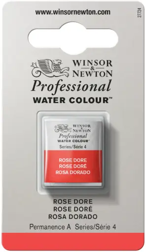 [0101576] w&n professional watercolour h/pan rose dore - serie 4