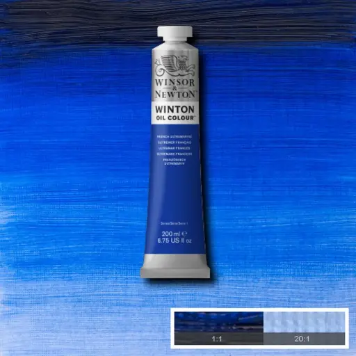 [1437263] Winsor & Newton Winton Oil Colour 200ml French Ultramarine