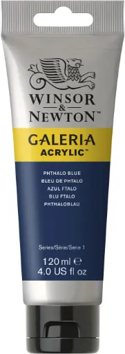 [2131516] w&n galeria acrylic colour 120ml phtalo blue