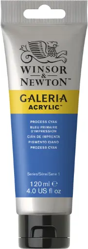 [2131535] w&n galeria acrylic colour 120ml process cyan
