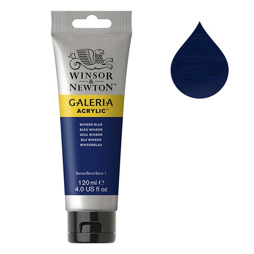 [2131706] W&N Galeria Acrylic Colour 120Ml Winsor Blue