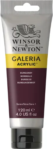 [2131075] w&n galeria acrylic colour 120ml burgundy
