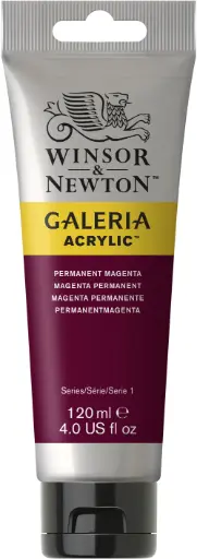 [2131488] w&n galeria acrylic colour 120ml perm magenta
