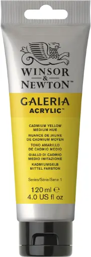 [2131120] w&n galeria acrylic colour 120ml cad yel med hue
