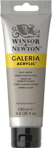 [2131438] w&n galeria acrylic colour 120ml pale umber