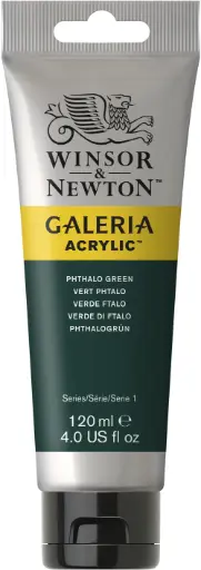 [2131522] w&n galeria acrylic colour 120ml phthalo green