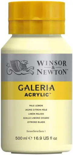 [2150434] w&n galeria acrylic colour 500ml pale lemon