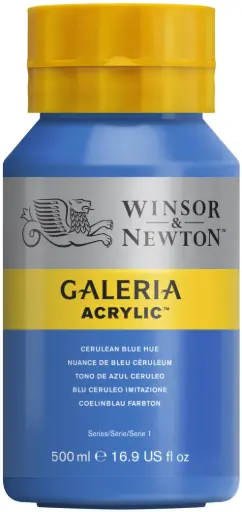 [2150138] w&n galeria acrylic colour 500ml cerulean blue hu