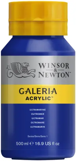 [2150660] w&n galeria acrylic colour 500ml ultramarine