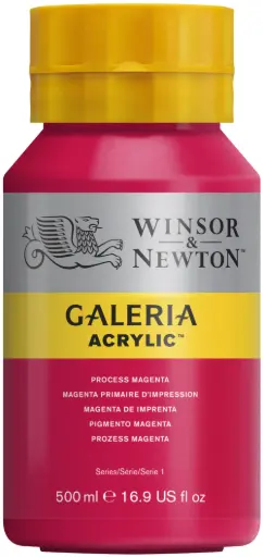 [2150533] w&n galeria acrylic colour 500ml magenta