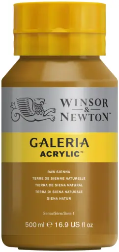 [2150552] w&n galeria acrylic colour 500ml raw sienna