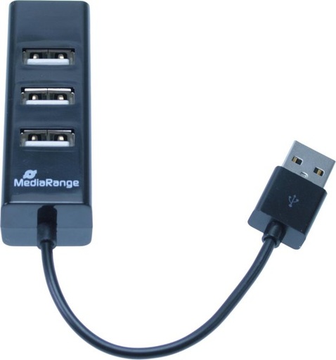 [MRCS502] MEDIARANGE 4X USB 2.0 HUB MRCS502 PLUG+PLAY