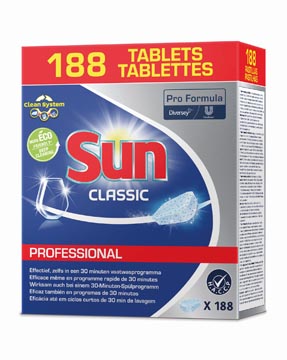 [1100935] Sun Vaatwastabletten Pak Van 188 Tabletten