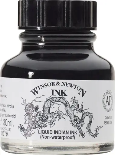 [1010754] w&n chineese inkt 30ml (zonder druppelaar)
