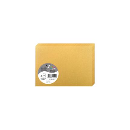 [12590C] Pollen pak 25 dubbele kaarten 210g 110x155mm - Goud