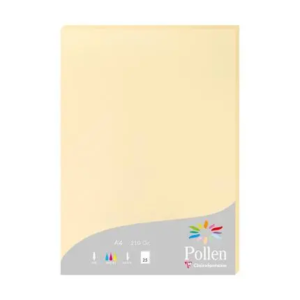 [24206C] Pollen, 25 Bladen, 210G, 210X297Mm - Gems