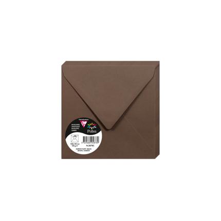 [5878C] omslagen 20 stuks (140x140mm, marron-taupebruin)