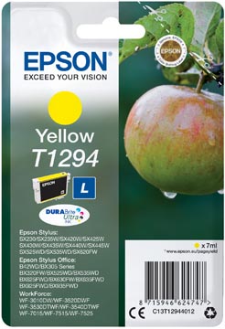[170015441193] EPSON TI 1294 BX INKT GEEL ST 616 PAGINA'S 7ML