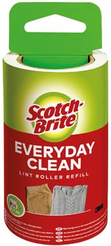 [243952] Scotch-Brite Pluizenkleefroller Navulling, 56 Vellen