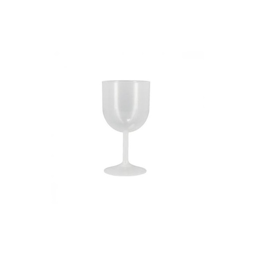 [75010020] 10 STUKS HERBRUIKBARE WIJNGLAZEN 180ML