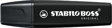[70-46] Merkstift Stabilo Boss (Zwart)