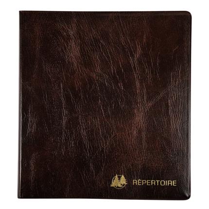 [971E] ADRESBOEK TELEFOON - 21x19cm - BRADEL BINDING - 100 BLADZIJDEN