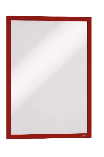 [487303] Duraframe Zelfklevend (A3, Rood, 2 Stuks)