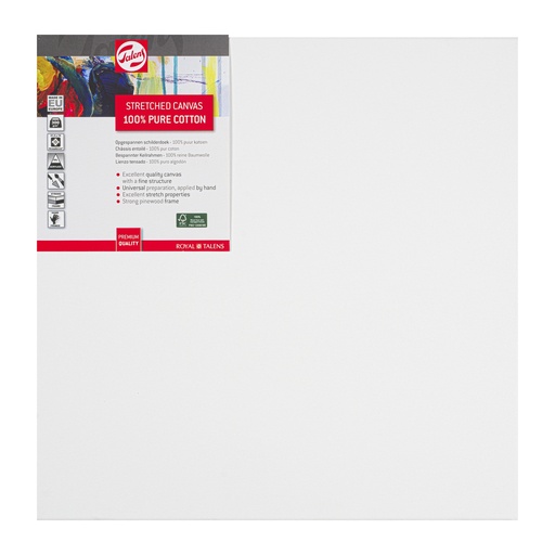 [95714040] Talens Schildersdoek Katoen 40 x 40 cm