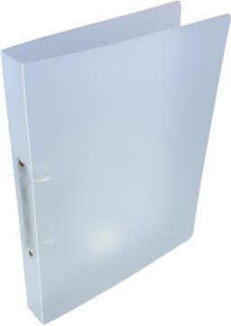 [701046] Alpha Ringmap, Voor Ft A4, Uit Pp, 2 Ringen Van 25Mm, Transparant Wit