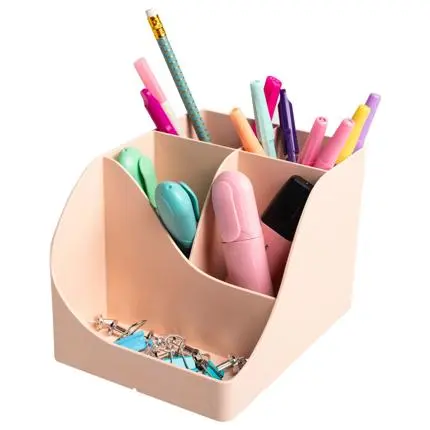 [69531D] Pennenhouder "pen-wave neo skandi" lichtroze/nude