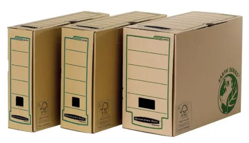 [4470301] Bankers box earth series, A4, transfer archiefdoos, rug van 15 cm