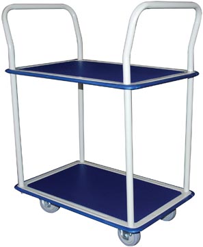 [300171] SERVICEWAGEN SAFETOOL MET 2 DRAAGVLAKKEN 61X91X99,5CM