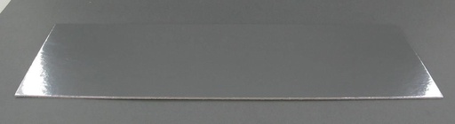 [ARRE1324] 50 Kartonnen Onderlegger 1,5Mm - Zilver - 130X240Mm