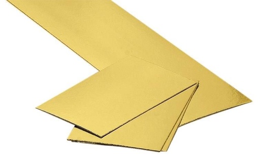 [DORE1334] 50 Kartonnen Onderlegger 1,5Mm - Goud - 130X340Mm