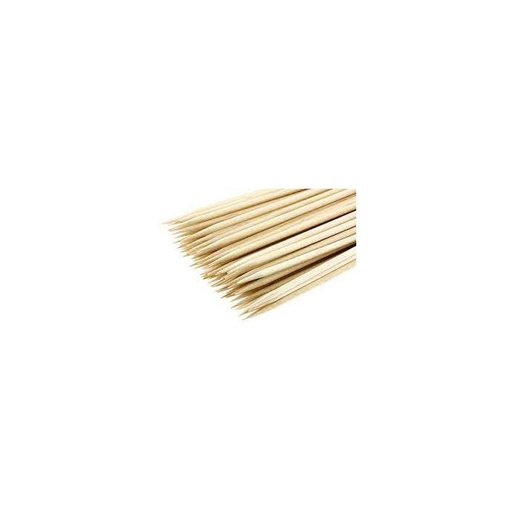 [BB18100] Bamboe brochettestok - 180x3mm - 100st