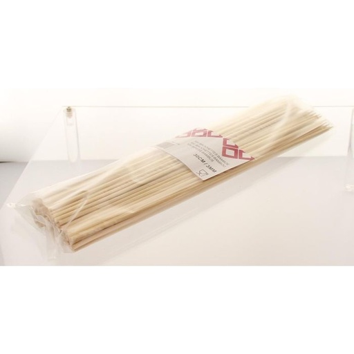 [BB30100] Brochettestok - 300x30mm - 100st - bamboe