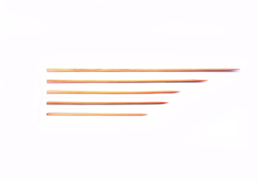 [30009] brochettestokken (25cm-3mm, 200, bamboe)