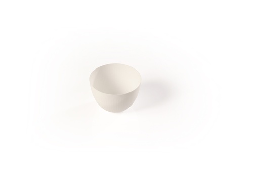 [S57054] Bagastro kom hoog rond 350ml Ø 100 x h67 mm