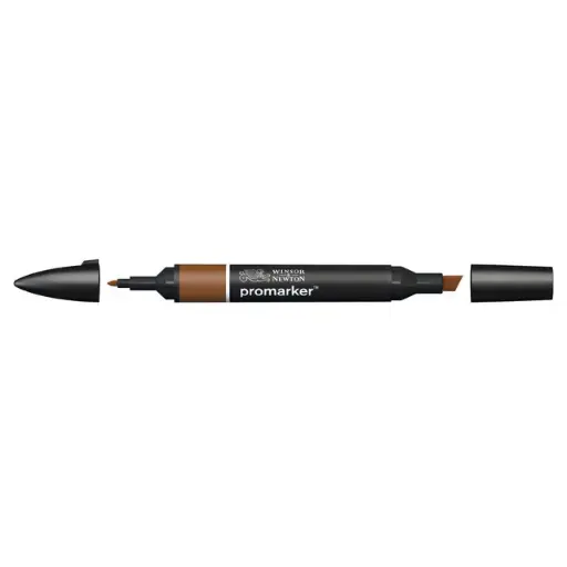 [0203074] Promarker, Burnt Sienna, Caps on