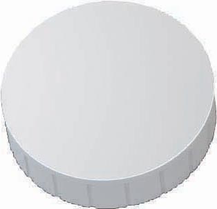 [195538] 10 ST MAGNEET MAUL (38MM, WIT)