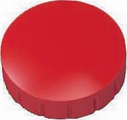 [395524] 10 ST MAGNEET MAUL (24MM, ROOD)