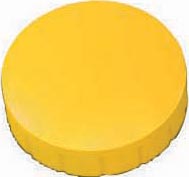 [495524] 10 ST MAGNEET MAUL (24MM, GEEL)