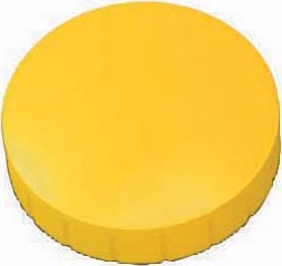 [495532] 10 ST MAGNEET MAUL (32MM, GEEL)
