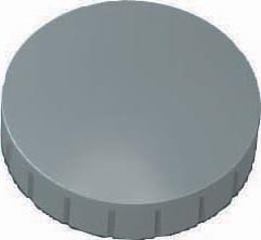 [895532] 10 ST MAGNEET MAUL (32MM, GRIJS)