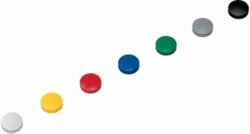 [95524] 10 ST MAGNEET MAUL (24MM, ASSORTIE)