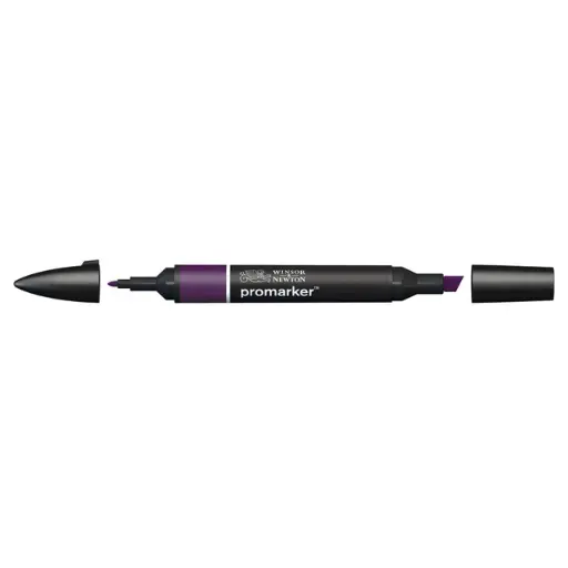 [0203290] Promarker, Aubergine, Caps on